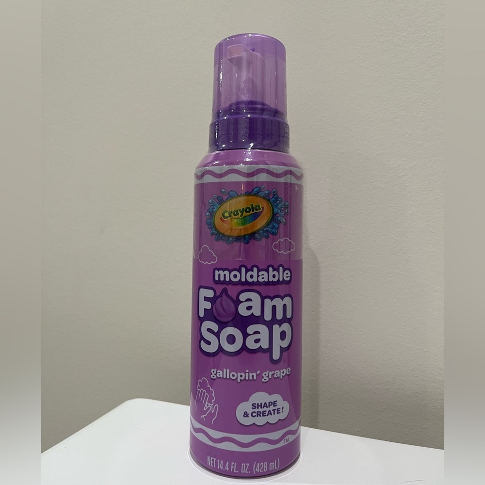 Crayola Purple Moldable Foam Soap